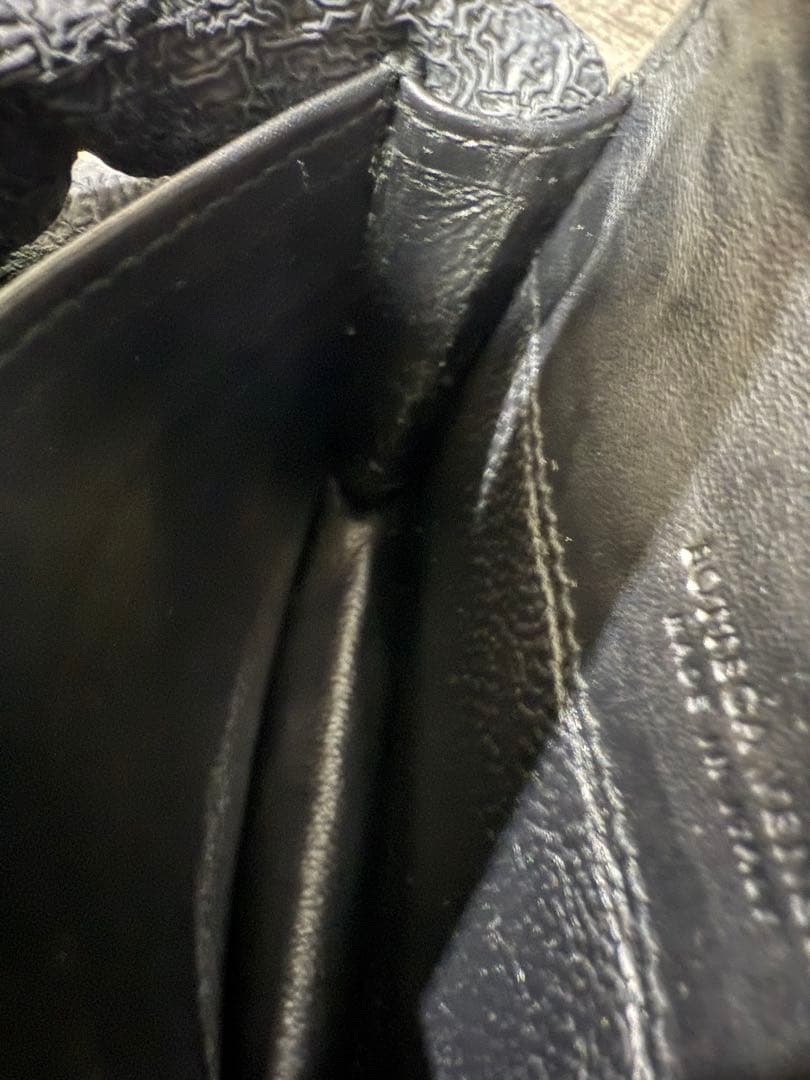 ボッテガヴェネタ　VINTAGE BOTTEGA 名刺入れ　黒　ブラック