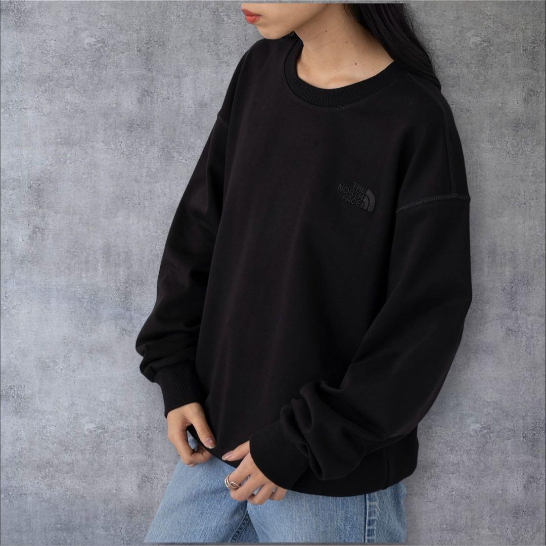 ノースフェイス GO-TO SWEATSHIRTS スウェット ロゴ刺繍 M