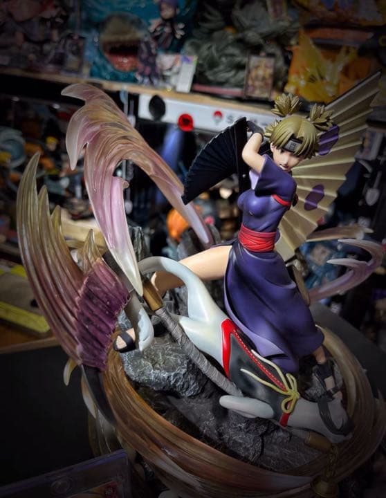 NARUTO ナルト 奈良テマリ 1/7 ガレージキット ガレキ スタチュー③