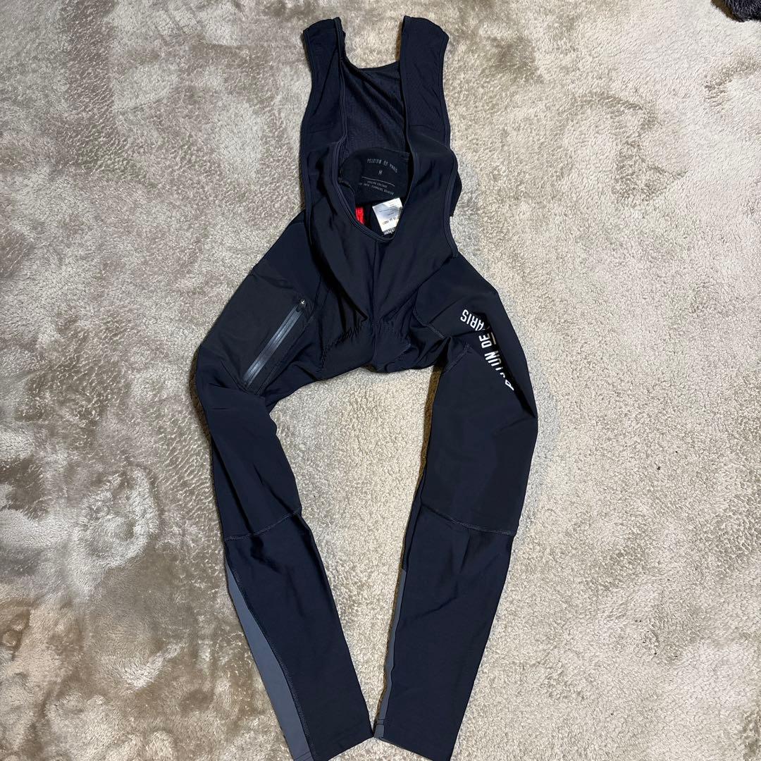 プロトンドパリ ウィンター カーゴ ビブタイツ M 黒