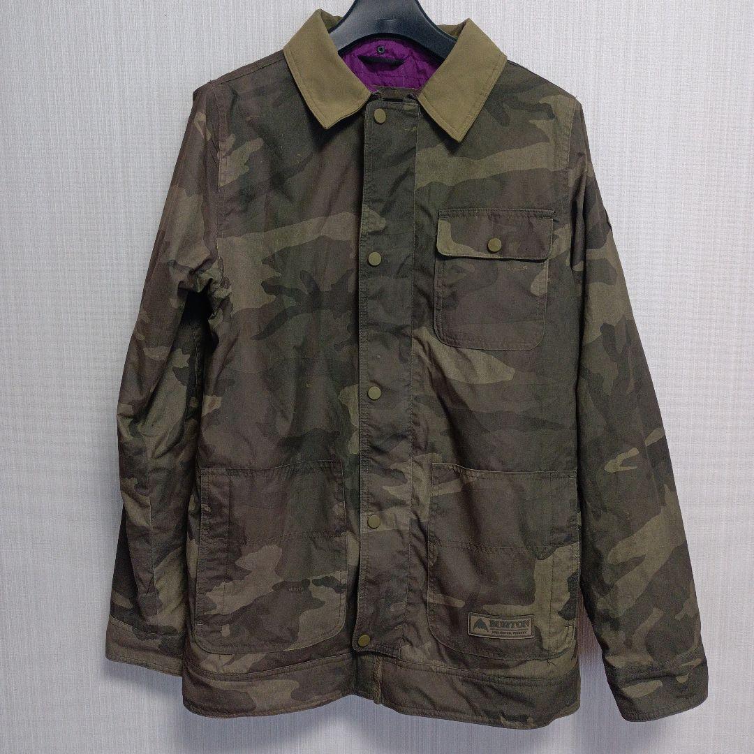 バートン　スノボーウェア　迷彩 メンズ　S　ジャケット