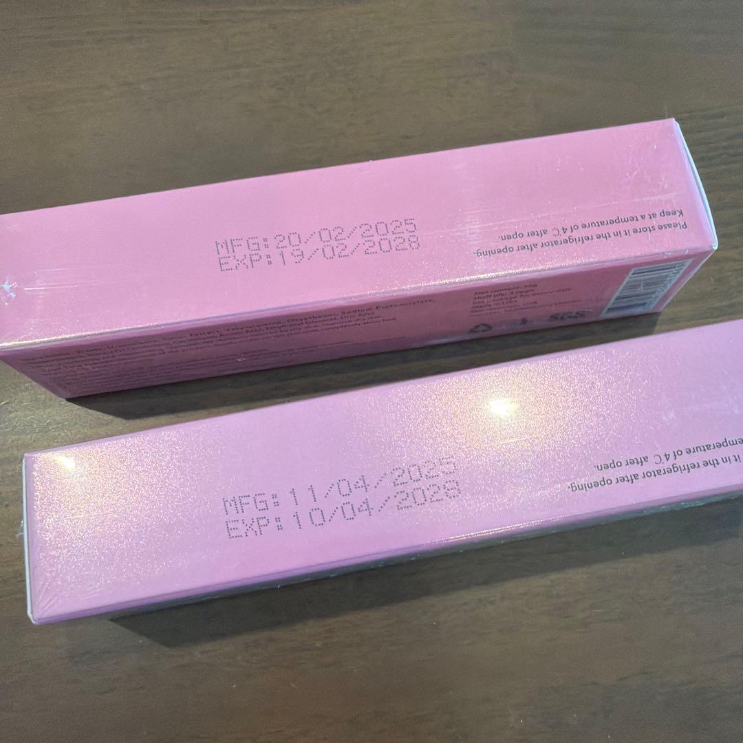 ローマピンク/リップ　アフタークリーム2本