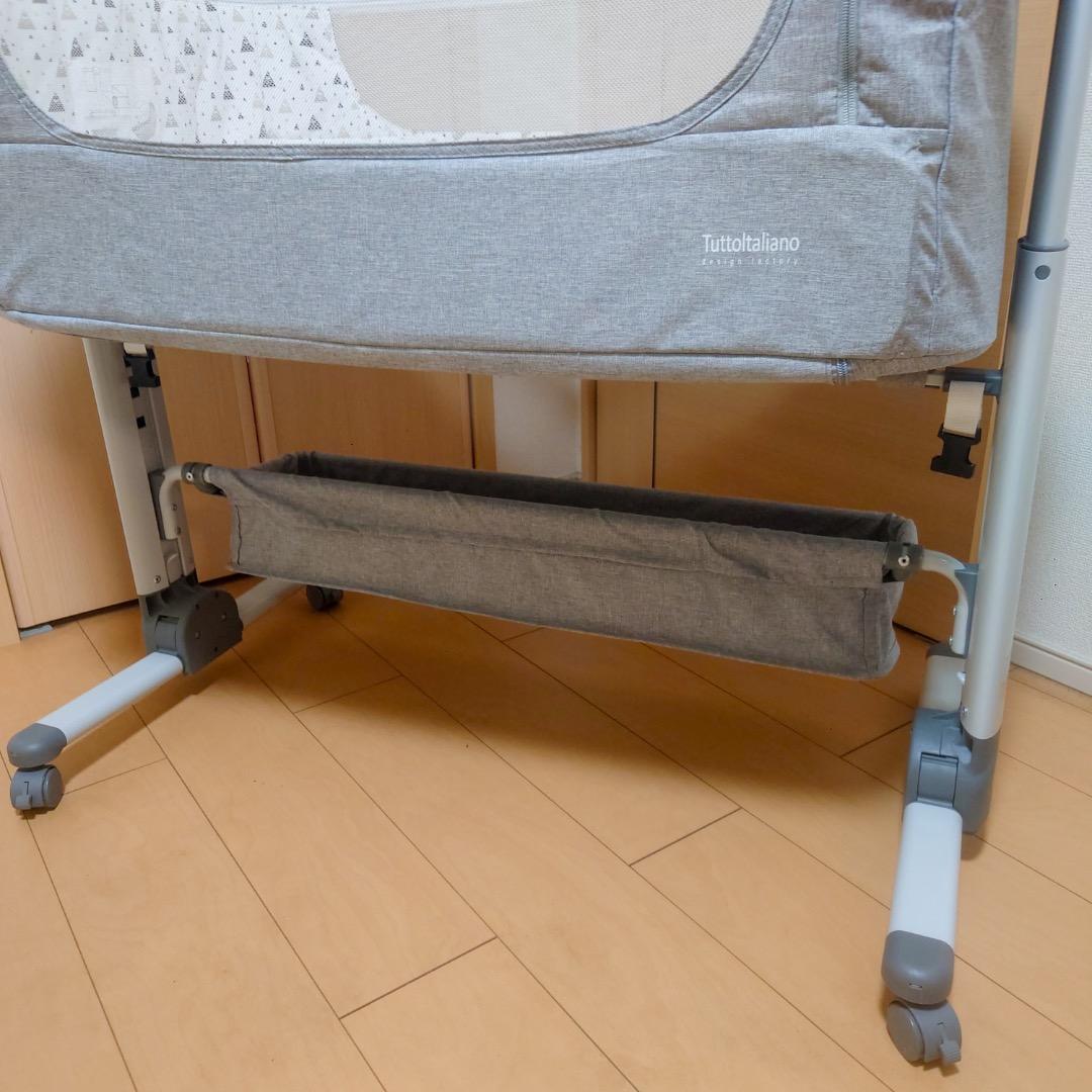 【美品】ベビーベッド TUTTO ITALIANO「アニーナ」