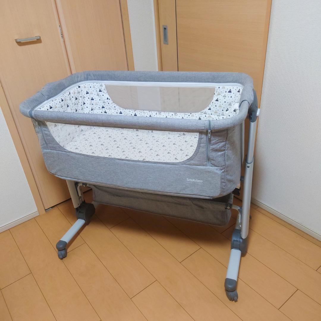 【美品】ベビーベッド TUTTO ITALIANO「アニーナ」
