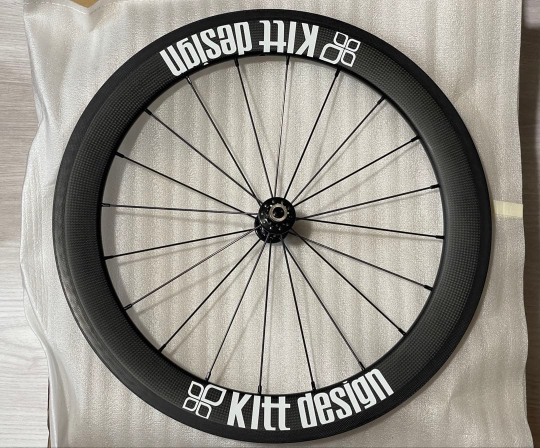 451サイズ　Kitt design カーボンホイール フロント　100mm