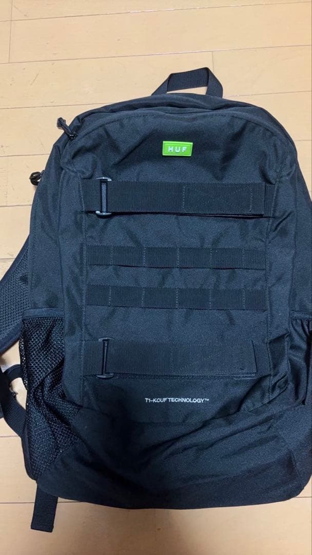 HUF MISSION BACKPACK ブラック