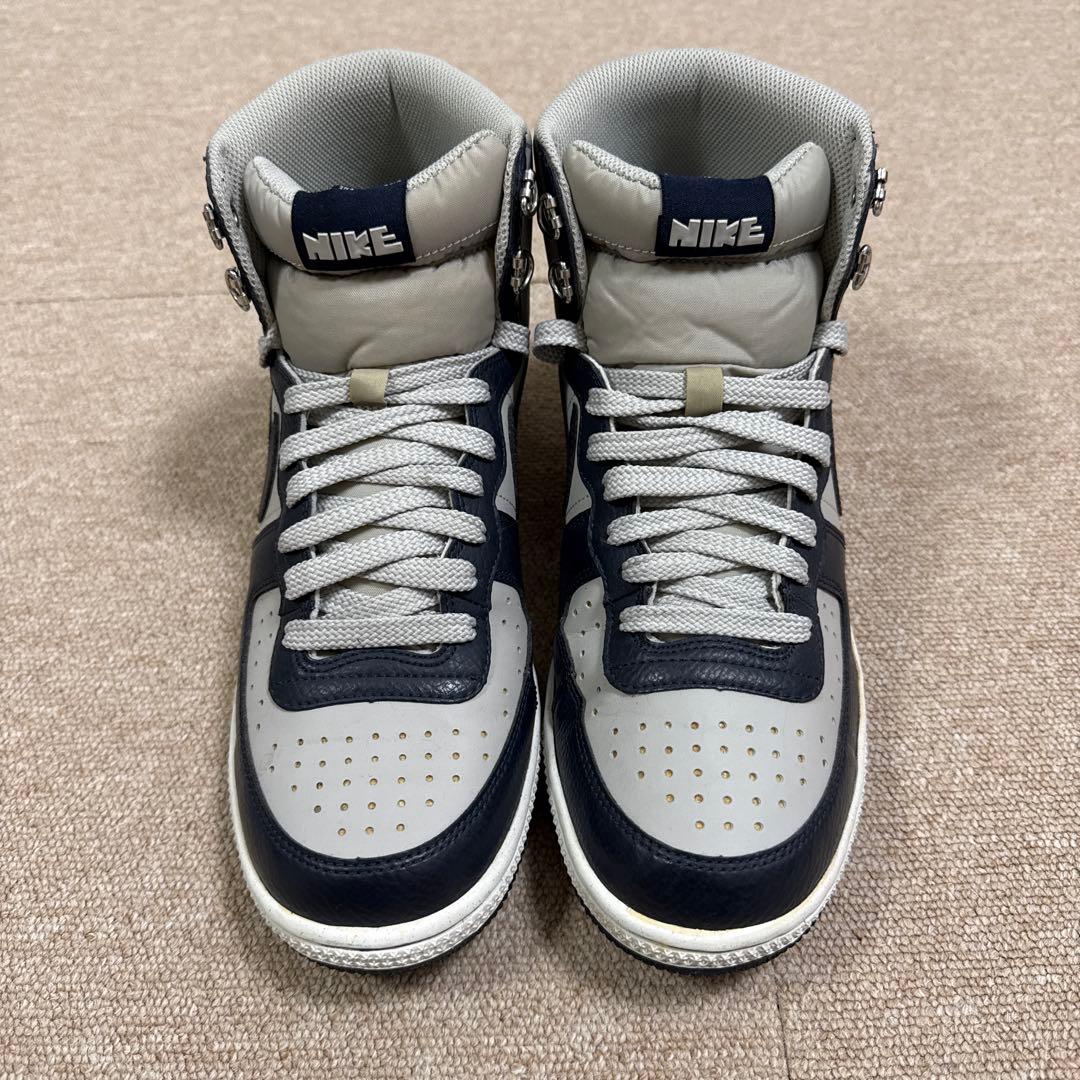 NIKE ダンクハイ グレー/ネイビー　26cm