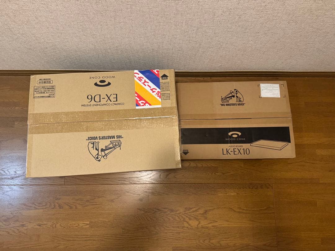 Victor ミニコンポ ウッド調デザイン EX-D6 LK-EX10セット