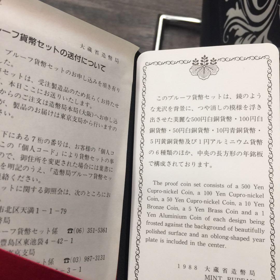 プルーフセット 1988年