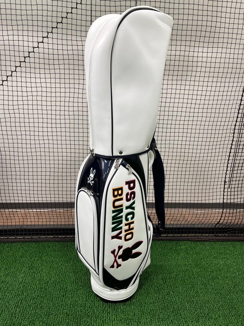 新品未使用 サイコバニー キャディバッグ 合皮