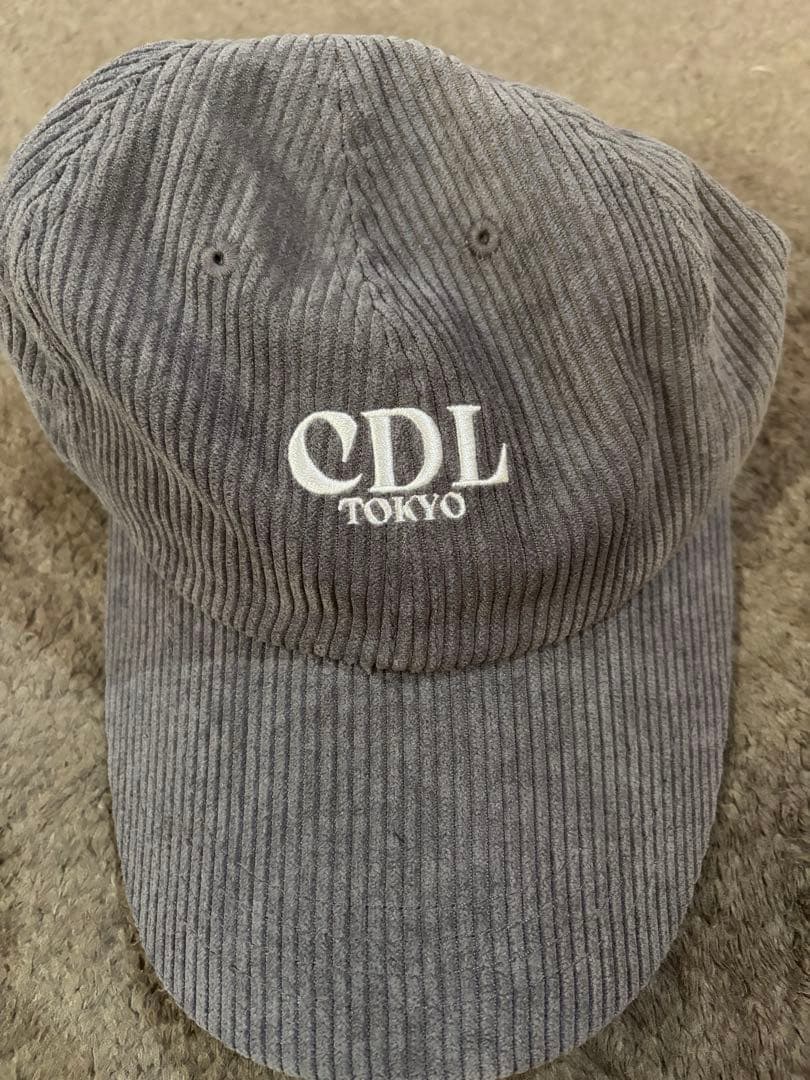 CDL Corduroy Cap キャップ　Charcoal 登坂広臣