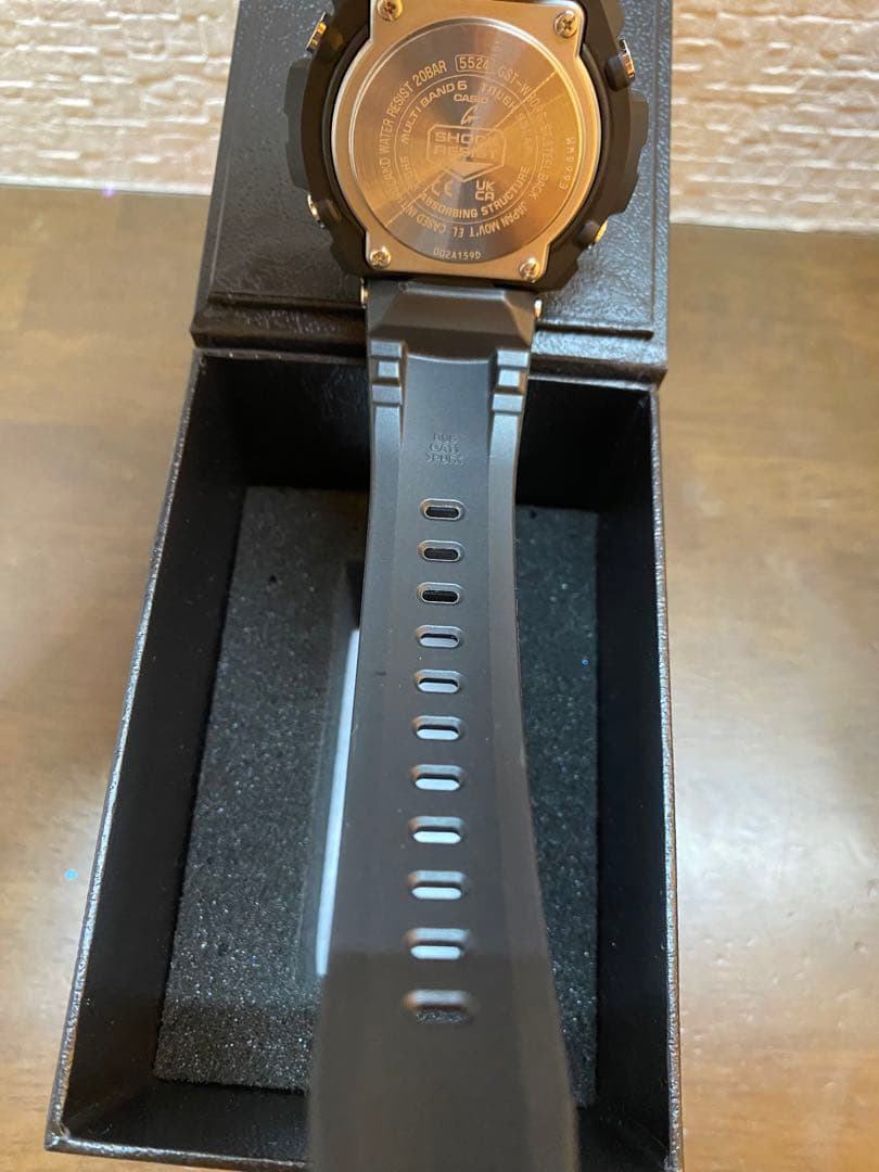 【極美品】G-SHOCK GST-W300G 1A9JF ゴールド 電波ソーラー