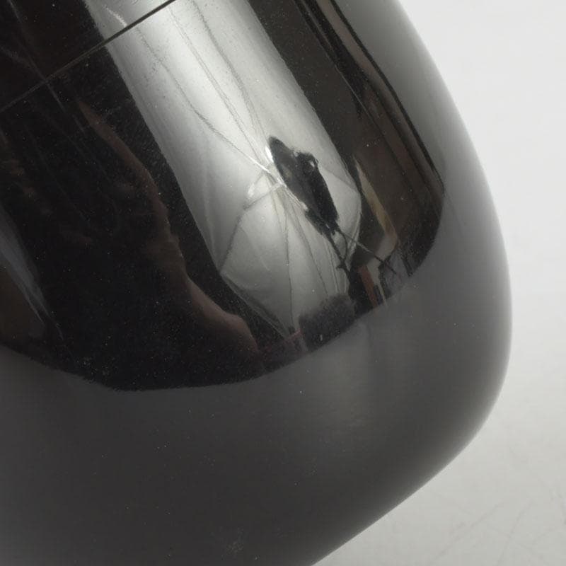 茶道具　北村葵春作　香ノ図蒔絵　中棗　共箱　V　9469