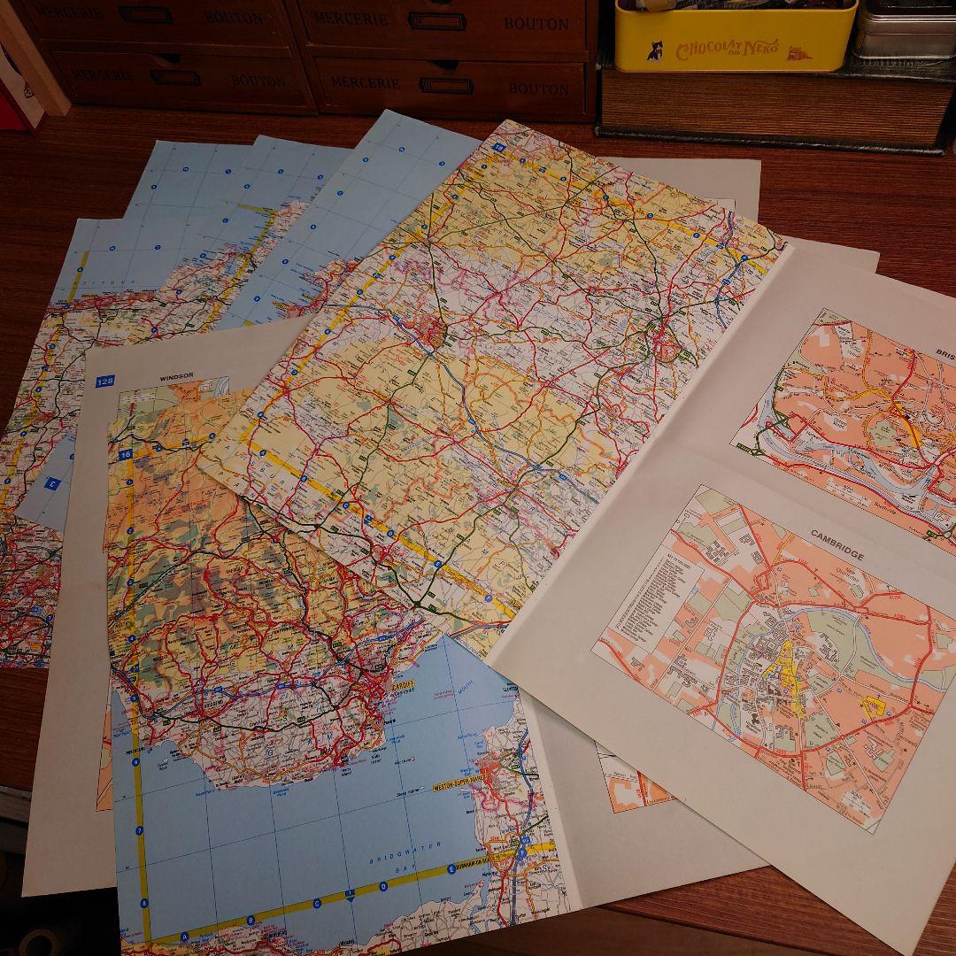 過去最大120サイズ/たっぷりephemeral box☆ヴィンテージ海外紙モノ