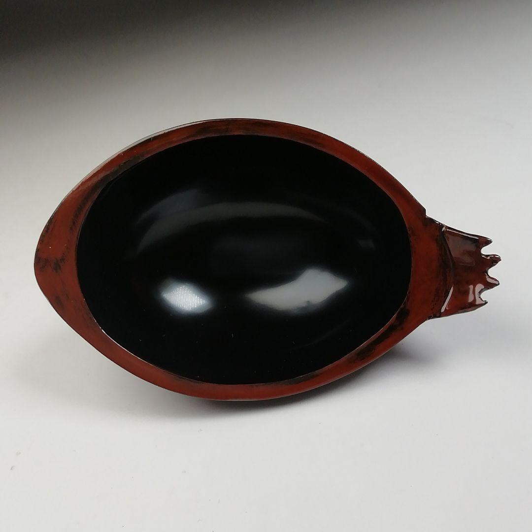 Ｗ１３　香合　『輪島乾漆造り　鶴香合　壱』『塗師　川岸充雅 造』　共箱　茶道具