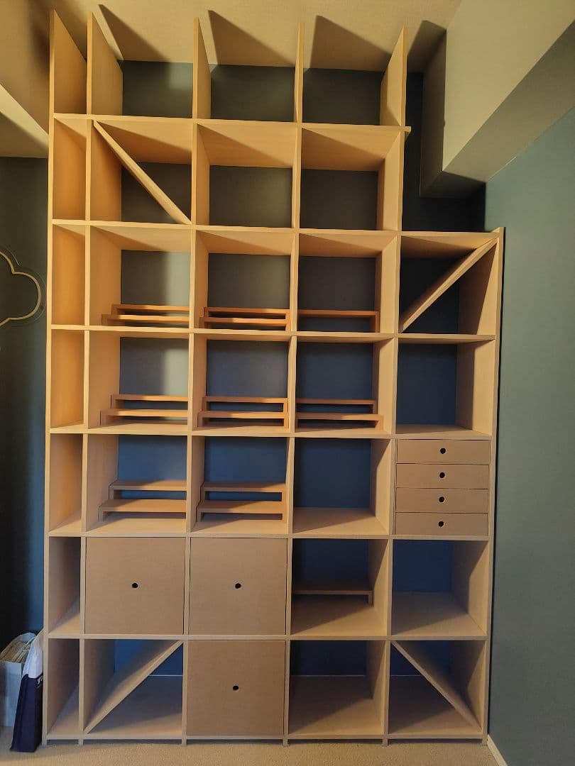 マルゲリータ 本棚 margherita shelf 引き出し、棚付き