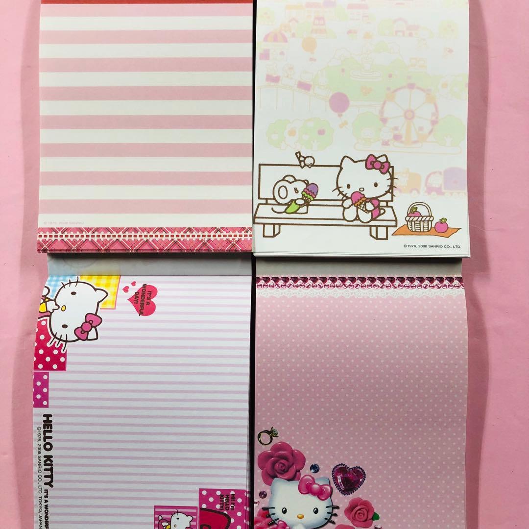 2008年製 レア★ハローキティ ボリュームメモ 4冊まとめセット⑦