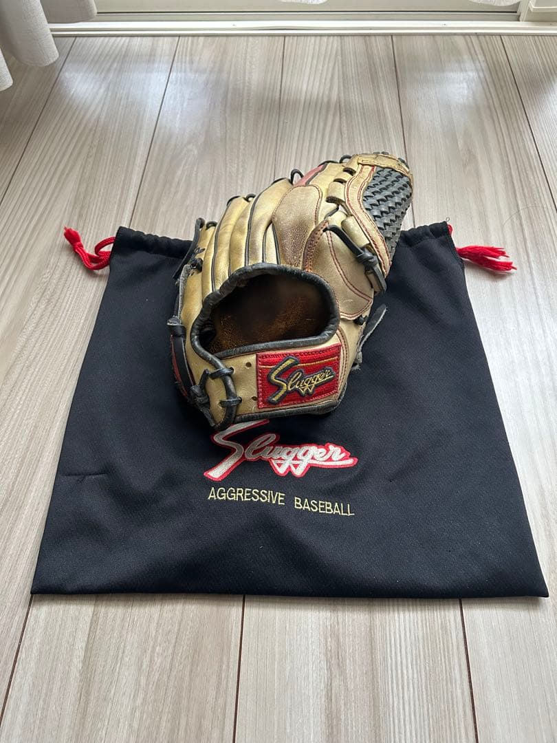【久保田スラッガー】スペシャルオーダー グローブ 内野手用 刺繍あり 袋付き