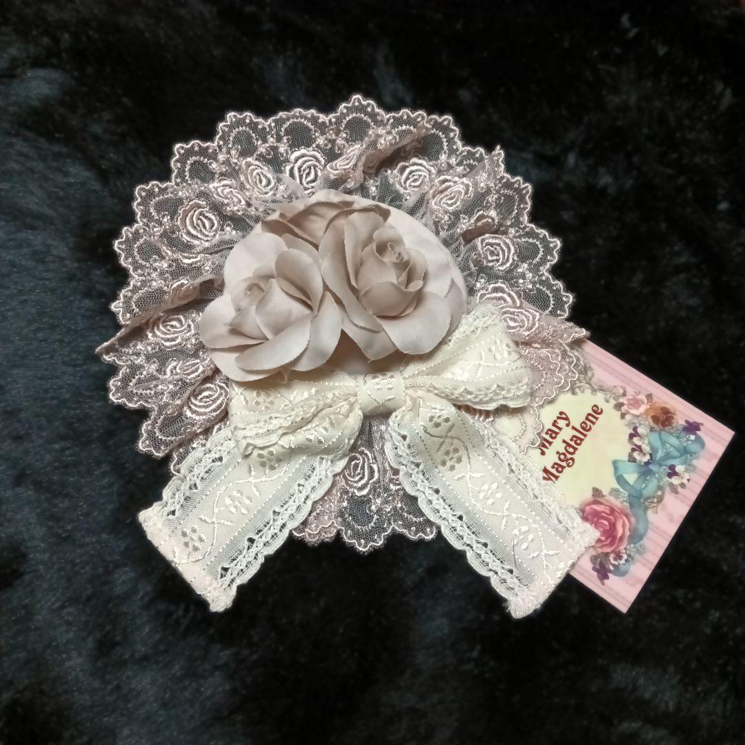 メアリーマグダレン　メリアローズヘッドドレス　シェルローズ