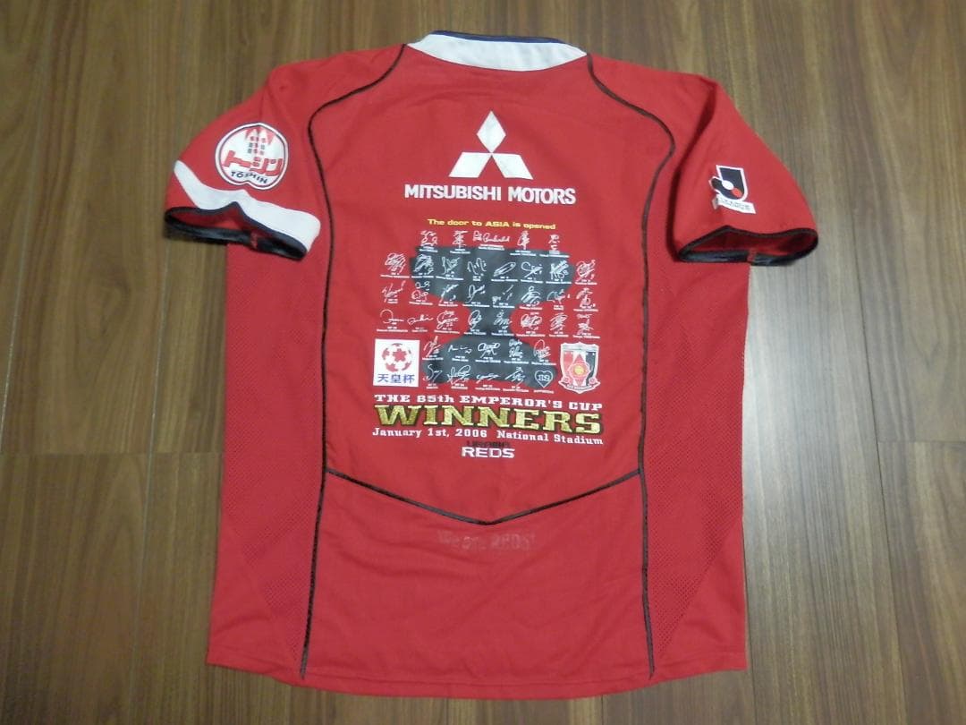 【NEW】【M】【天皇杯優勝記念】【Jリーグパッチ付】浦和レッズ(2005)