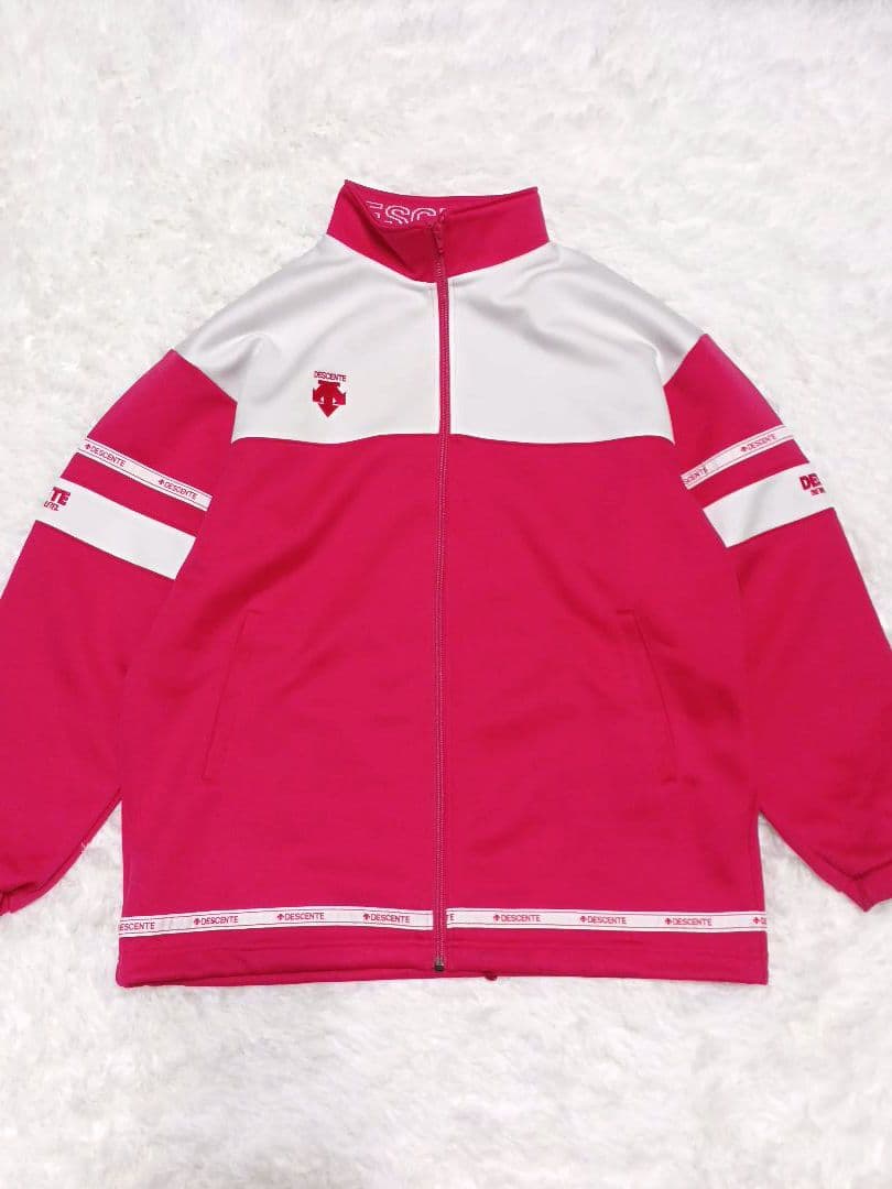 DESCENTE デサント ジャージ 上下 セットアップ ピンク M