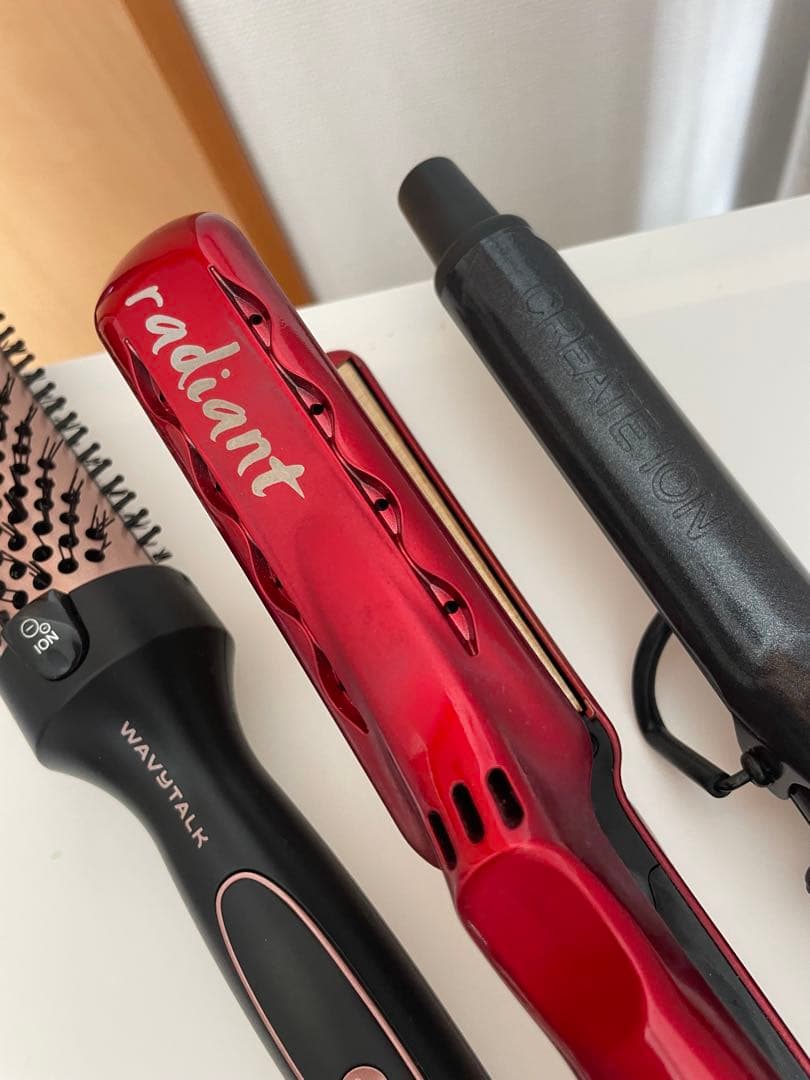 radiant WAVYTALK ヘアアイロン セット