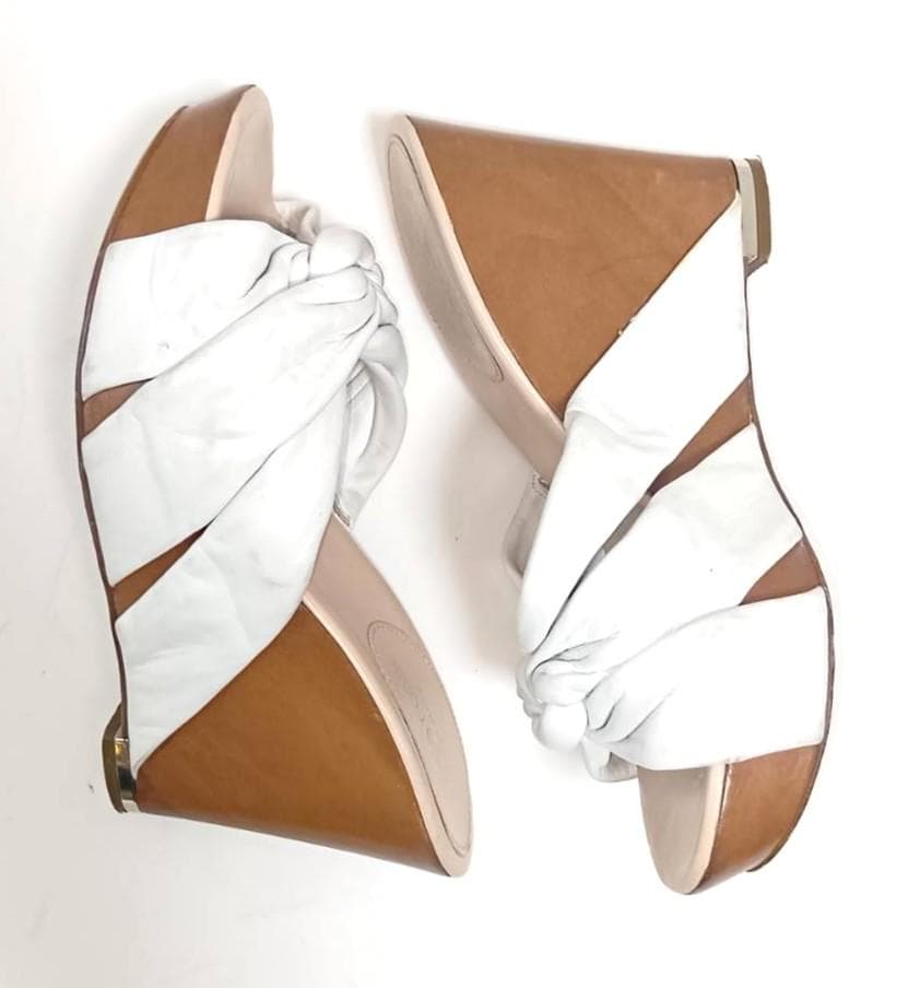 【セット売り】セルジオロッシ 2足 まとめ売り 35.5 厚底 本革 レザー