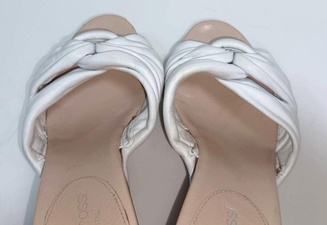 【セット売り】セルジオロッシ 2足 まとめ売り 35.5 厚底 本革 レザー