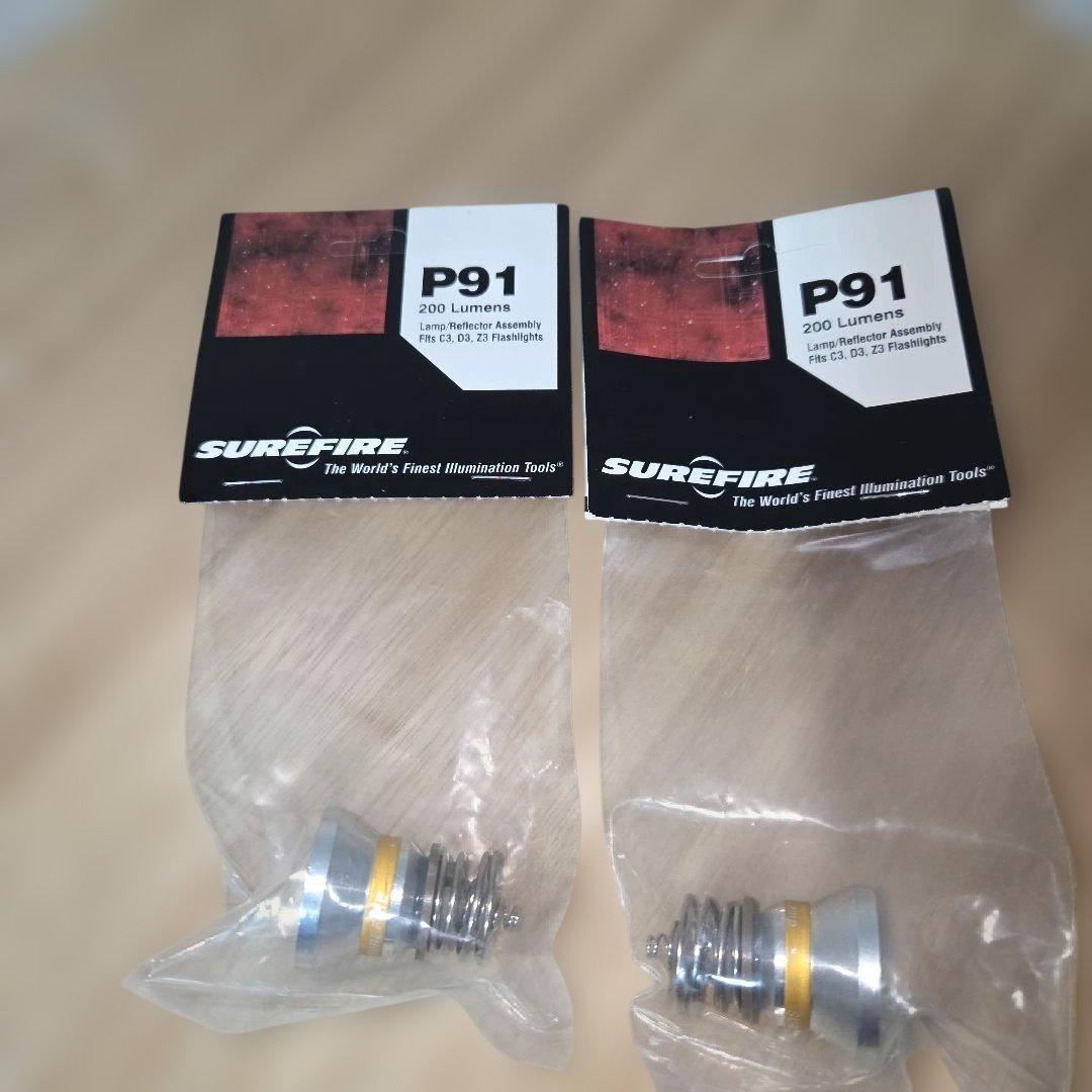 SUREFIRE G3 NITORON　ハロゲン交換ランプ　予備テールキャップ