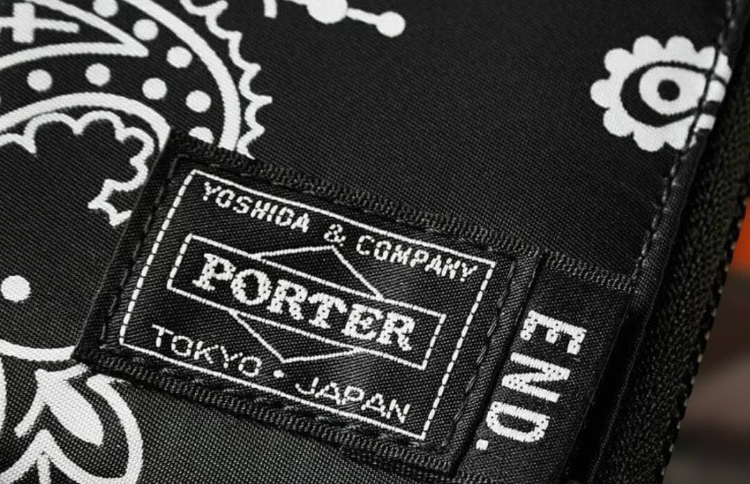 PORTER x END バンダナ柄 ウエストバッグ　日本未発売　レア