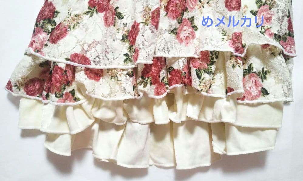 LIZ LISA リズリサ10周年 花柄 ビッグリボン キャミソール チュニック