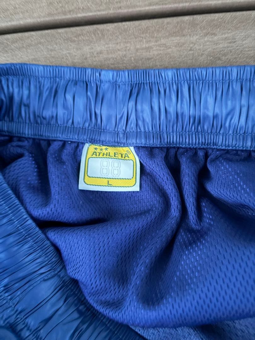 ATHLETA ネイビー ウィンドブレーカー L 上下セット