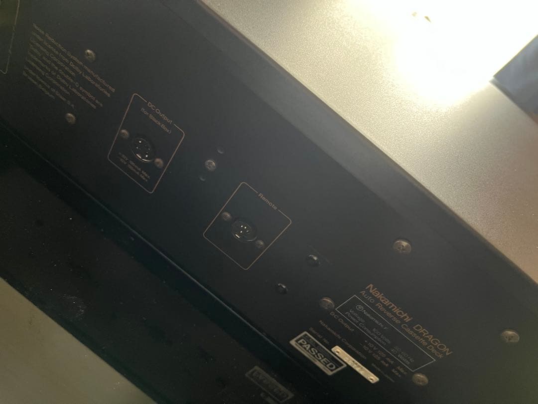 Nakamichi DRAGON 初期型カセットデッキ