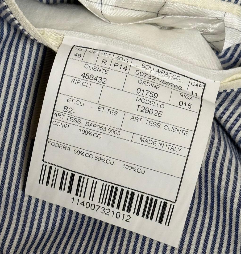 ◆国内正規品【46】BOGLIOLI◆美品！春夏物『DOVER』３Ｂジャケット◆