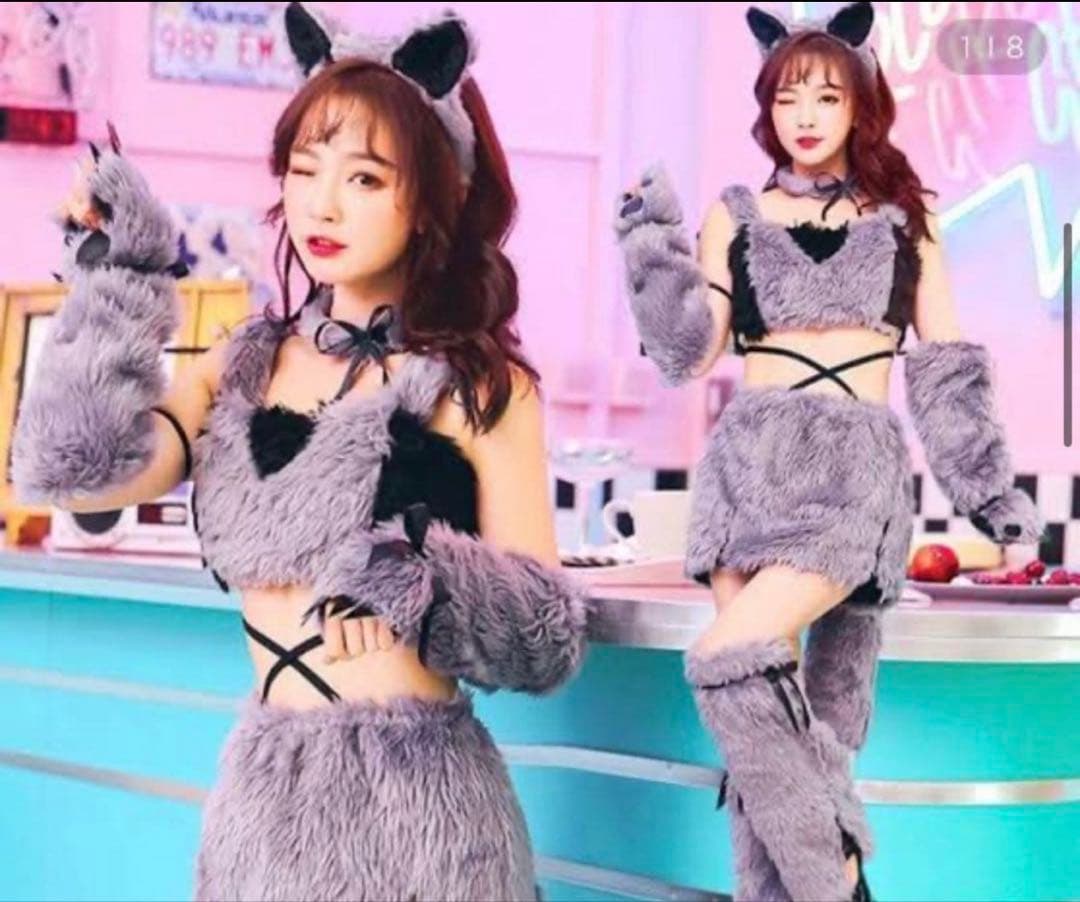 malymoon マリームーン 狼 衣装 コスチューム 仮装 7点セット