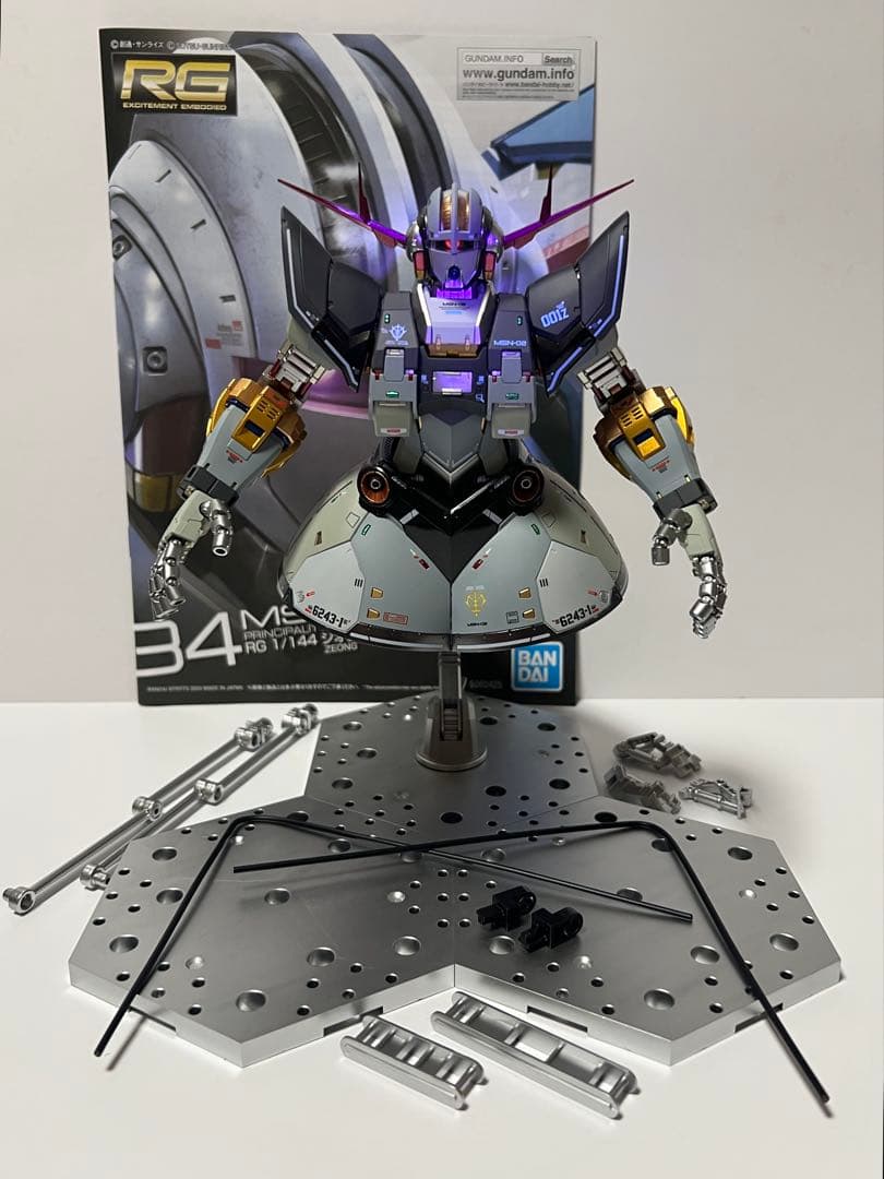 ガンプラ RG 1/144 ジオング 塗装完成品