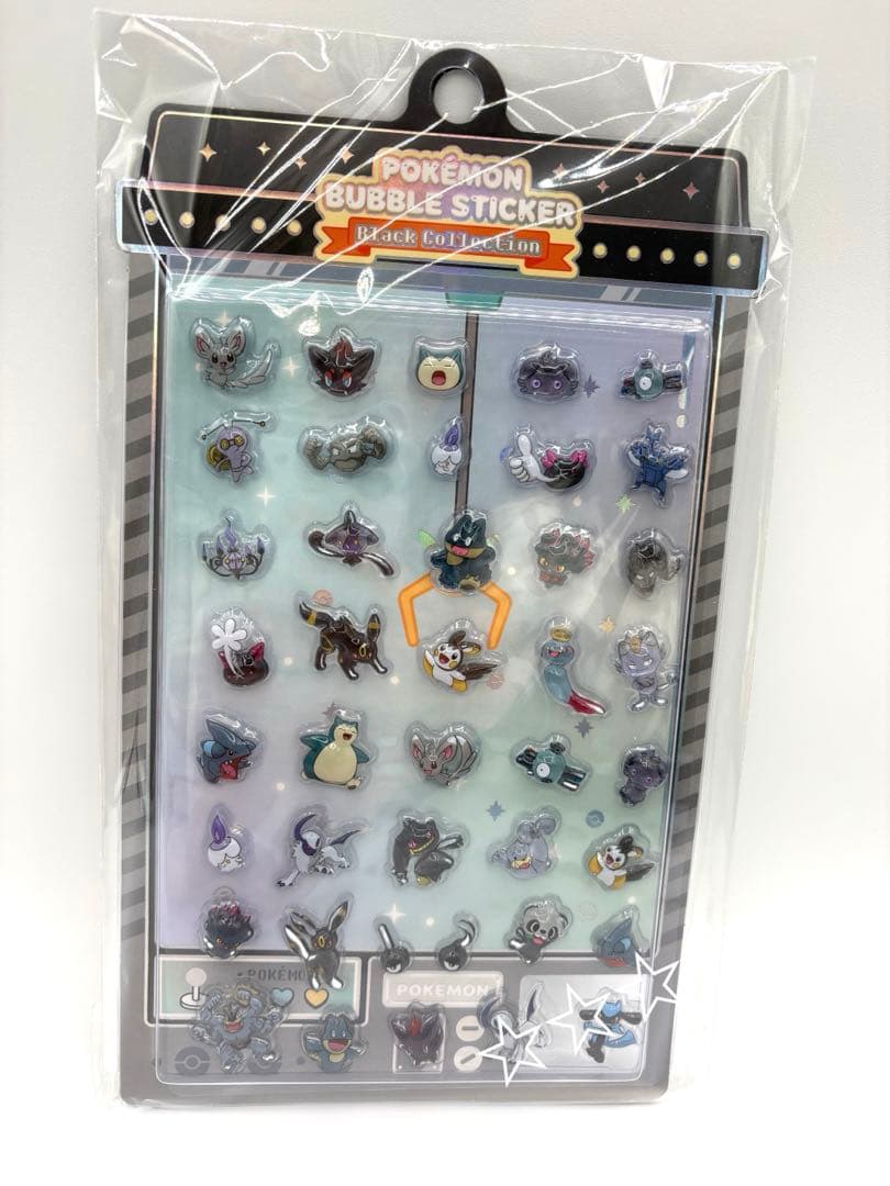 韓国限定　ポケモン バブルステッカー 8枚セット　メタモンシークレットマンション