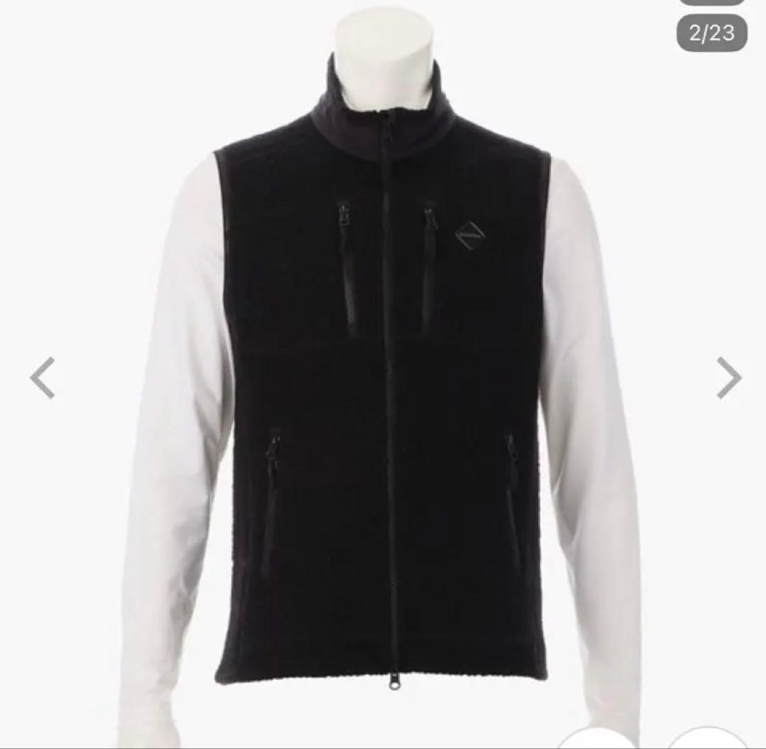 ブルゾン アウター 「ブリーフィングゴルフ」MS WOOL BOA VEST