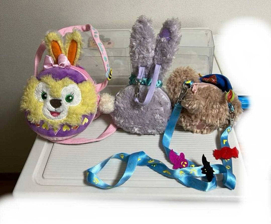 ディズニー、香港、ポシェット　ステラ　クッキー、シェリーメイ ケース