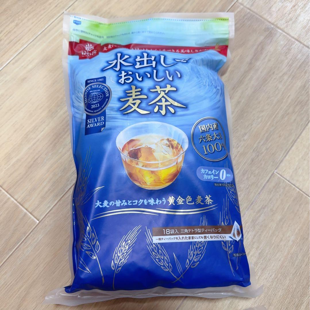 はくばく　水出しでおいしい麦茶　18袋入