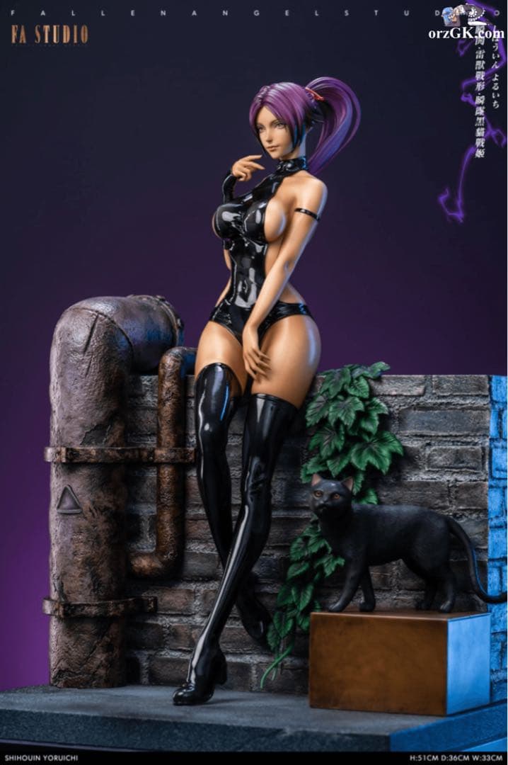 Shihouin Yoruichi スタチュー ガレージキット