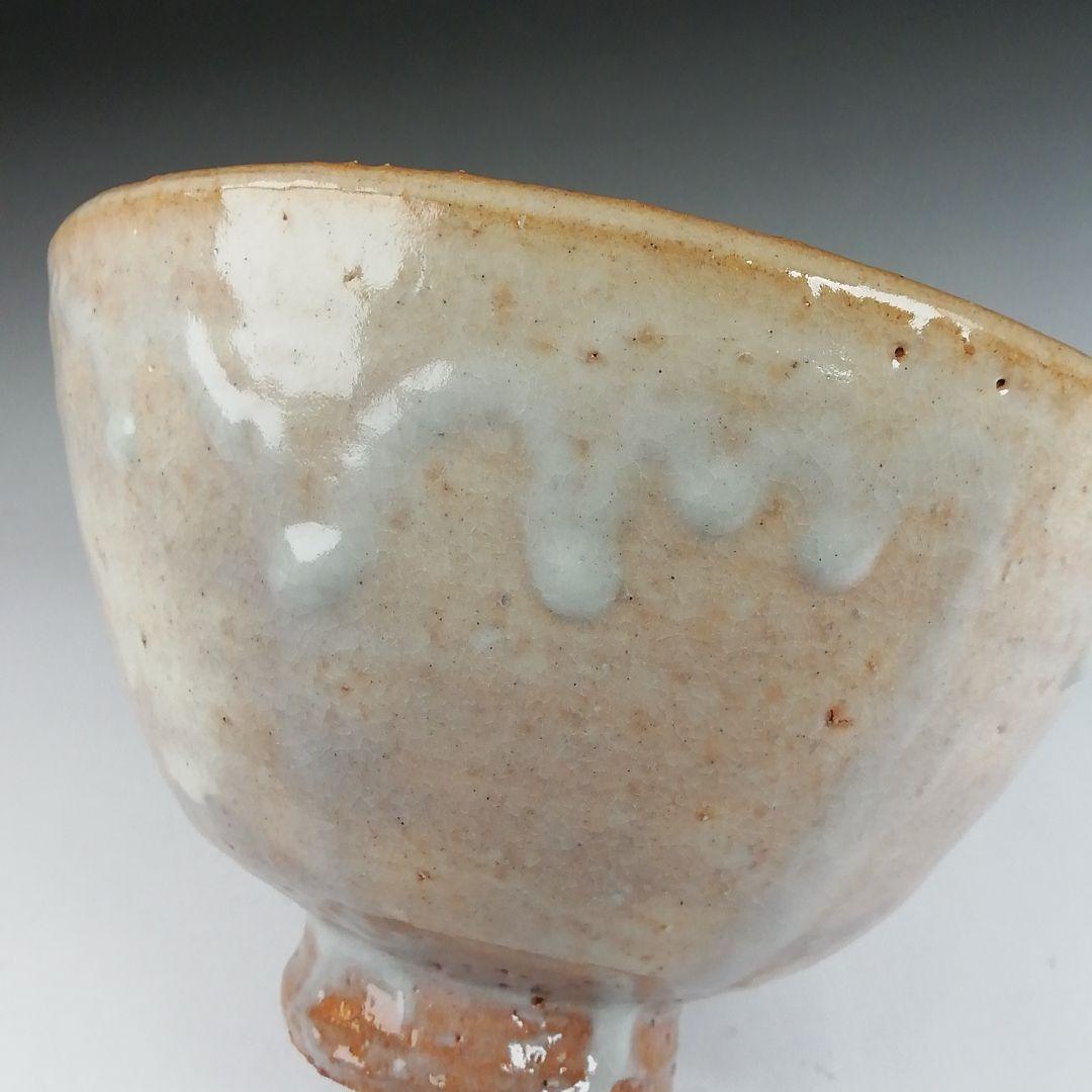 Ｔ５９２　茶碗　『萩焼』『長沢窯　原田隆峰 作』　共箱　抹茶碗　茶道具