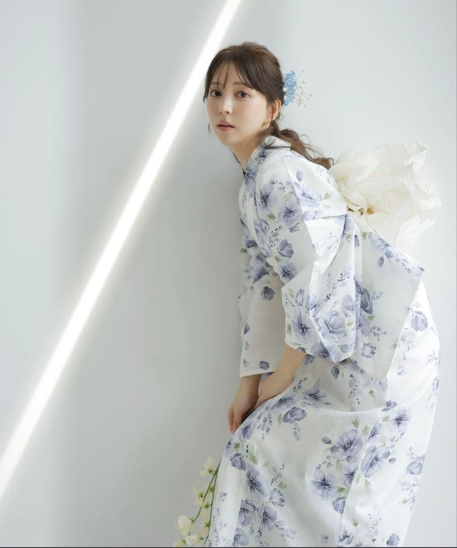 Dita浴衣 新品未使用未開封 水彩の雪月花(涼)