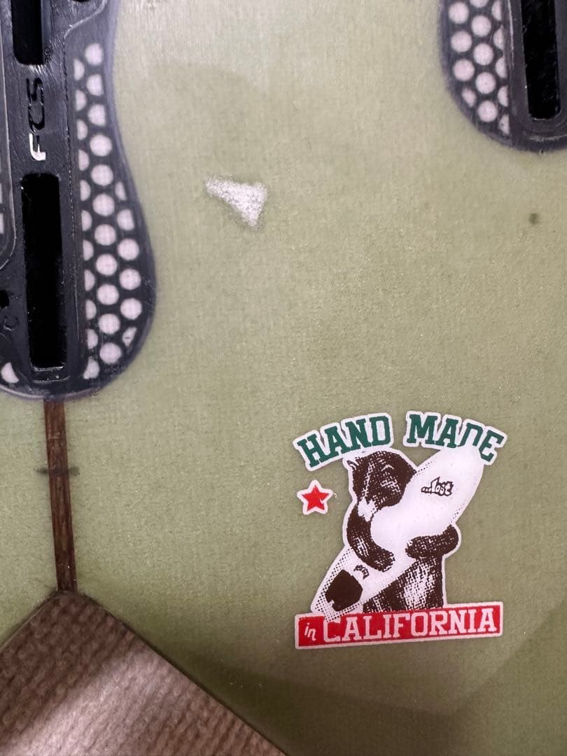 lostメイヘム・サーフボードミッドレングス・グライドラ