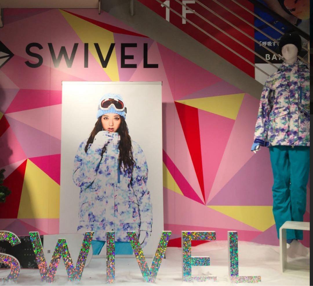 SWIVEL スノーボードジャケット マルチカラー