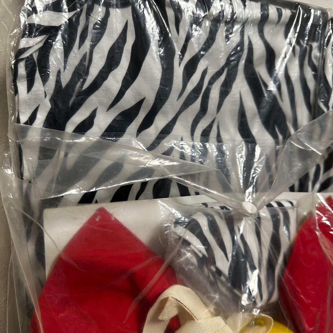 ★希少★ ゼブラ 柄 浴衣 帯 セット 平成 ギャル y2k