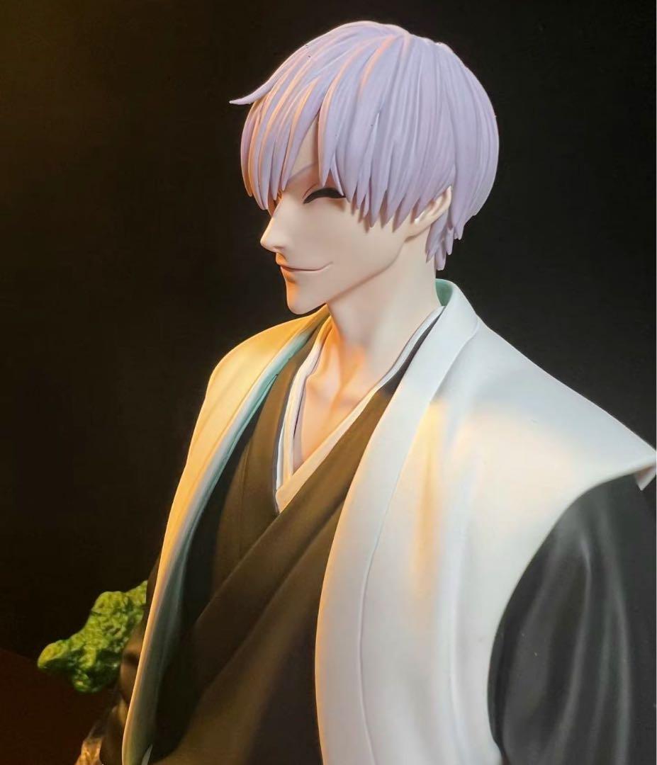 BLEACH 黒衣少年図 市丸ギン ガレージキット ガレキ スタチュー⑧