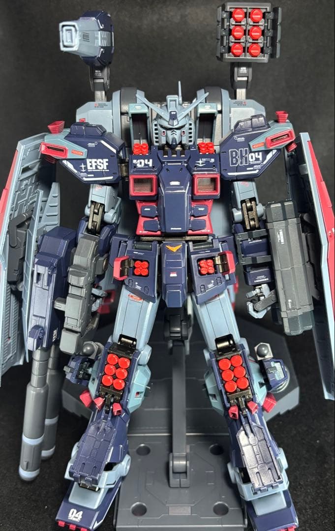 MG フルアーマーガンダム サンダーボルトver. 塗装