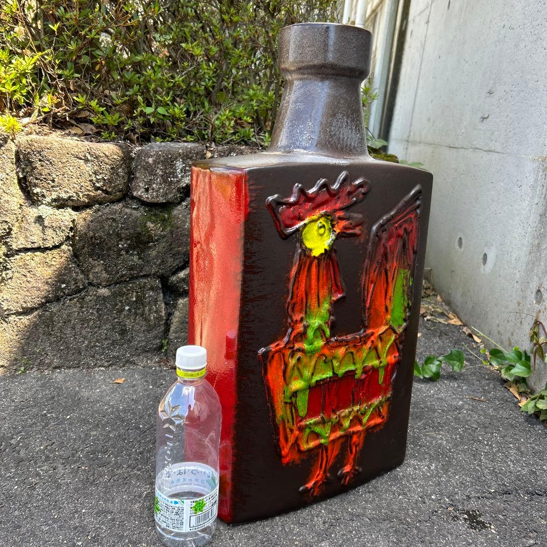 W.GERMANY 西ドイツ　ビンテージ　281-54 陶製　置き物　鶏