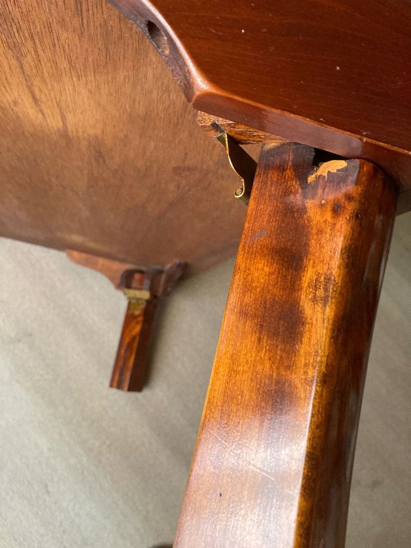 n*0様 【アンティーク】折れ脚テーブル 書写机 折り畳み机 ちゃぶ台 お稽古机